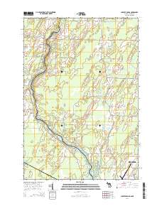 Chappee Rapids 2014 topographic map thumbnail