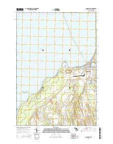 Charlevoix 2014 topographic map thumbnail