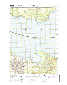Cheboygan 2014 topographic map thumbnail