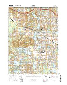 Clarkston 2014 topographic map thumbnail