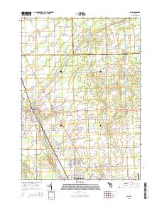Clio 2014 topographic map thumbnail