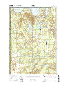 Comstock Hills 2014 topographic map thumbnail