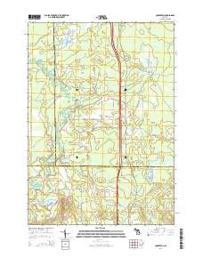 Cooperton 2014 topographic map thumbnail