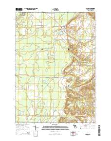 Copemish 2014 topographic map thumbnail