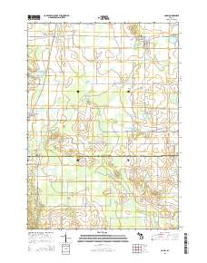 Coral 2014 topographic map thumbnail