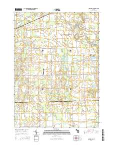 Corunna SE 2014 topographic map thumbnail
