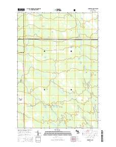 Creighton 2014 topographic map thumbnail