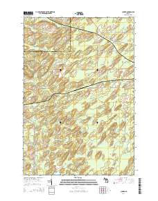 Cunard 2014 topographic map thumbnail