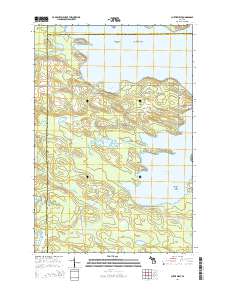Curtis West 2014 topographic map thumbnail