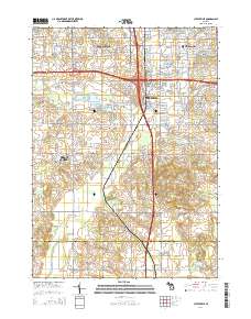 Cutlerville 2014 topographic map thumbnail