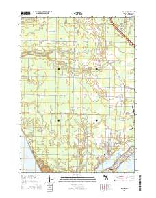 Dalton 2014 topographic map thumbnail