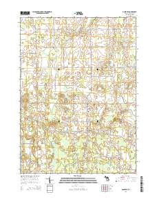 Dansville 2014 topographic map thumbnail