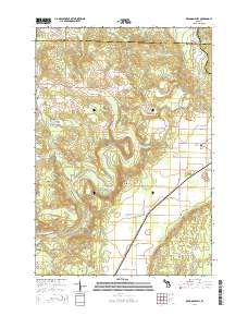 Deadmans Hill 2014 topographic map thumbnail