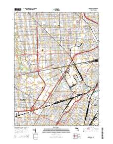 Dearborn 2014 topographic map thumbnail