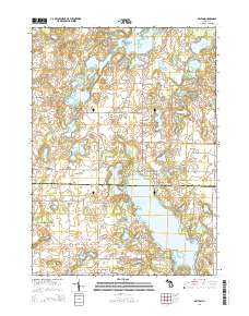 Delton 2014 topographic map thumbnail