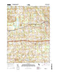 Dexter 2014 topographic map thumbnail