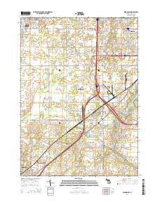 Dimondale 2014 topographic map thumbnail
