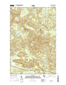 Diorite 2014 topographic map thumbnail