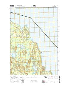 Drummond SE 2014 topographic map thumbnail