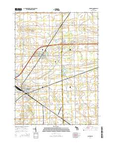 Durand 2014 topographic map thumbnail