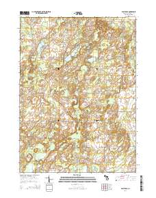 East Leroy 2014 topographic map thumbnail