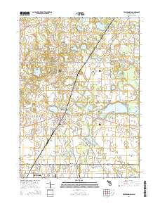 Edwardsburg 2014 topographic map thumbnail