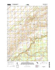 Ellington 2014 topographic map thumbnail