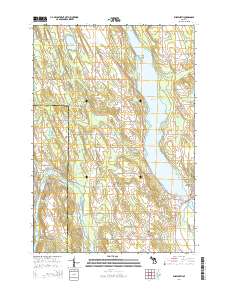 Ellsworth 2014 topographic map thumbnail