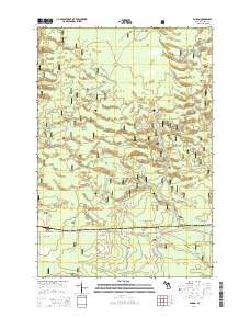 Ensign 2014 topographic map thumbnail