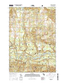 Fairview 2014 topographic map thumbnail