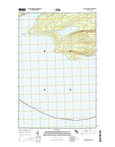 Feldtmann Lake 2014 topographic map thumbnail