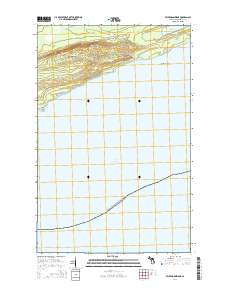 Feldtmann Ridge 2014 topographic map thumbnail