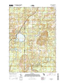 Fife Lake 2014 topographic map thumbnail