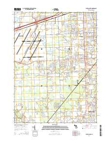 Flat Rock NE 2014 topographic map thumbnail