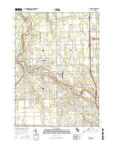 Flushing 2014 topographic map thumbnail