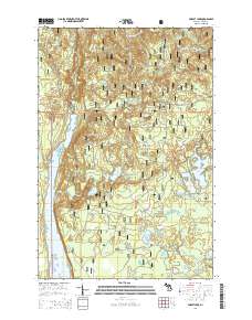 Forest Lake 2014 topographic map thumbnail