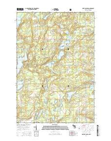Fortune Lakes 2014 topographic map thumbnail
