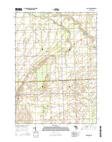 Gagetown 2014 topographic map thumbnail