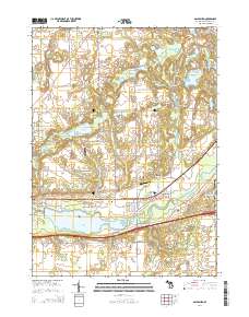 Galesburg 2014 topographic map thumbnail