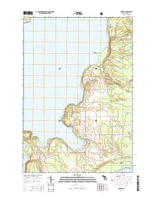 Garden 2014 topographic map thumbnail