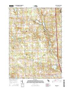 Hartland 2014 topographic map thumbnail