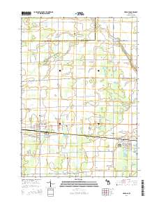 Hemlock 2014 topographic map thumbnail