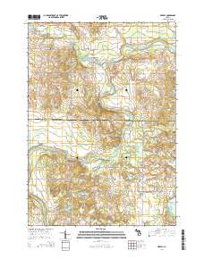 Hersey 2014 topographic map thumbnail