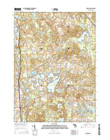 Highland 2014 topographic map thumbnail