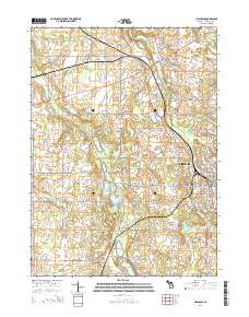 Hillsdale 2014 topographic map thumbnail