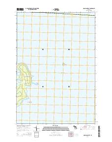Hog Island East 2014 topographic map thumbnail