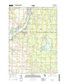 Hope 2014 topographic map thumbnail