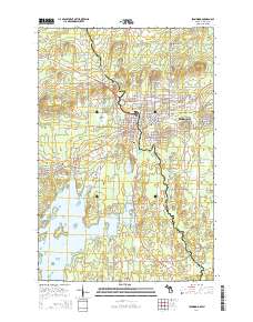 Ironwood 2014 topographic map thumbnail