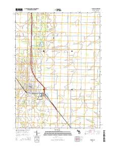 Ithaca 2014 topographic map thumbnail