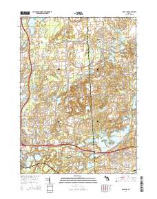 Kent Lake 2014 topographic map thumbnail